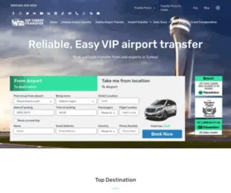 Vipturkeytransfer.com(Istanbul Airport Transfer) Screenshot