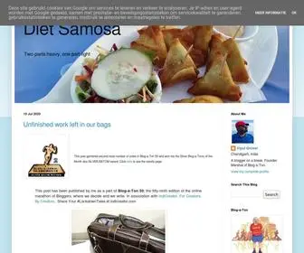 Vipulgrover.com(Diet Samosa) Screenshot