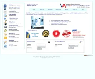 Vipulmedcorp.com(Vipul MedCorp Insurance TPA Private Limited) Screenshot