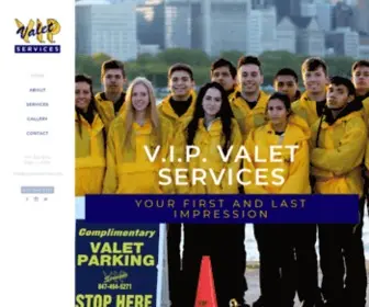 VipValetservices.com(Valet Services) Screenshot