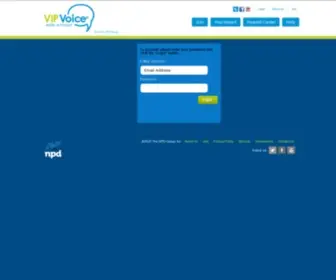 VipVoicerewards.com(Page Redirection) Screenshot