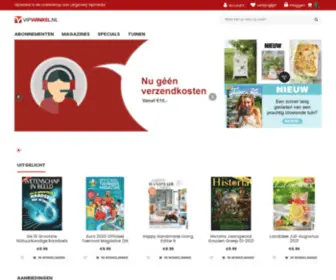 Vipwinkel.nl(Los te bestellen special interest magazines) Screenshot