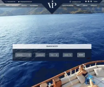 Vipyachtcharter.net(Yacht Charter and Blue Cruise Turkey) Screenshot