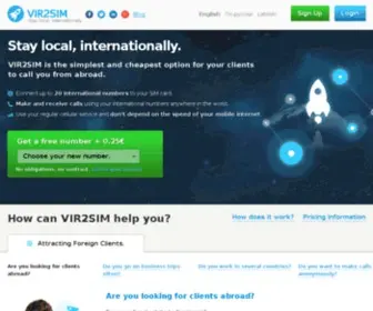 Vir2Sim.com(Vir2Sim) Screenshot