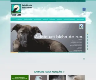 Vira-Lata.net(Proteçao aos animais) Screenshot