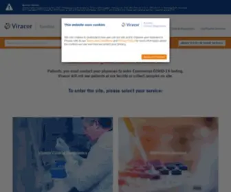 Viracor-Eurofins.com(Eurofins Viracor) Screenshot