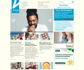 Viragemagazine.com(Le magazine en ligne) Screenshot