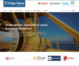 Viragovalves.eu(Virago Valves) Screenshot