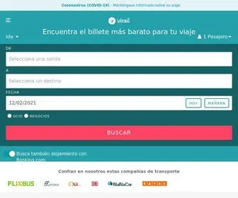 Virail.cl(Encuentra billetes baratos en línea) Screenshot