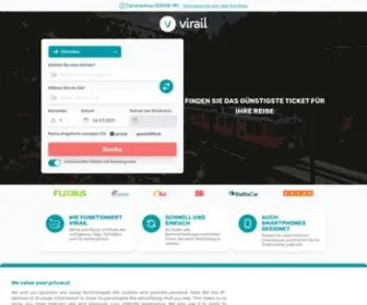 Virail.de(Finden Sie günstige Bahntickets online) Screenshot