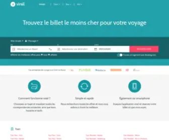 Virail.fr(Trouvez des billets en ligne) Screenshot