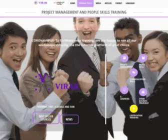 Virak.com(Project Management and People Skills Training Courses in Geneva) Screenshot