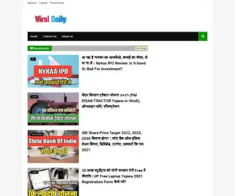 Viral-Daily.in(Viral Daily by Nishant) Screenshot