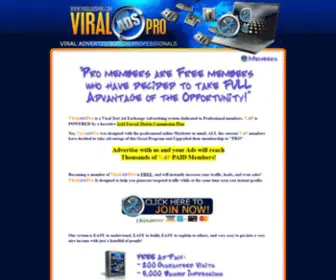 Viraladspro.com(ViralAdsPro) Screenshot