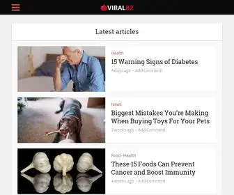 Viralbz.com(News) Screenshot