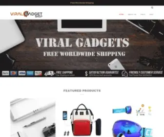 Viralgadgetshop.com(Create an Ecommerce Website and Sell Online) Screenshot