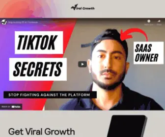 Viralgrowth.io(ViralGrowth with TikTok) Screenshot