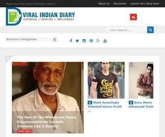 Viralindiandiary.com(Viral Indian Diary) Screenshot