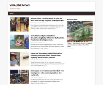 Viralinenews.com(Your Daily News) Screenshot