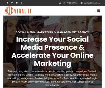 Viralit.co(Social Media Marketing & Management Company) Screenshot