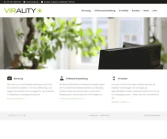 Virality.de(Und Produktentwicklung) Screenshot