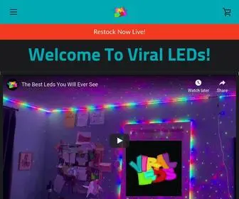 Viralleds.com(Viral LEDS) Screenshot