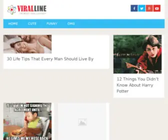 Viralline.com(Viralline) Screenshot