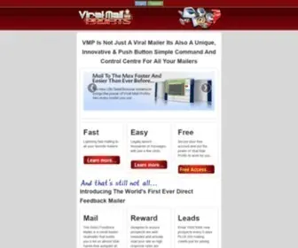 Viralmailprofits.com(Viral Mail Profits) Screenshot