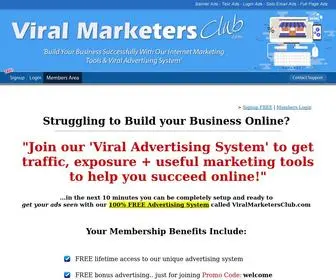 Viralmarketersclub.com(ViralMarketersClub) Screenshot