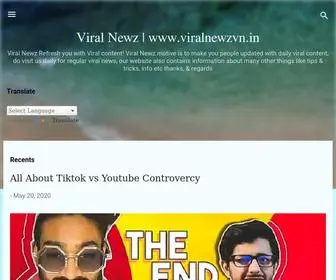 Viralnewzvn.in(ViralNewz) Screenshot