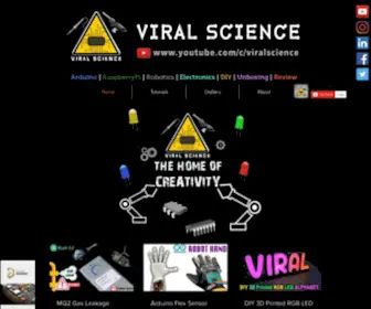 Viralsciencecreativity.com(Viral Science) Screenshot