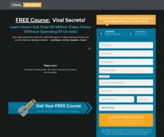 Viralsecrets.com(Jon Jacques) Screenshot