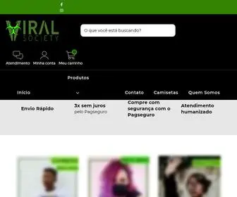 Viralsociety.com.br(Viral Society) Screenshot