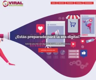 Viralsolutionss.com(Agencia de marketing digital) Screenshot