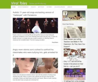 Viraltales.com(Viral Tales) Screenshot