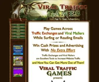 ViraltrafficGames.com(Viral Traffic Games) Screenshot
