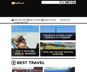 Viraltravel.com(Viral Travel) Screenshot