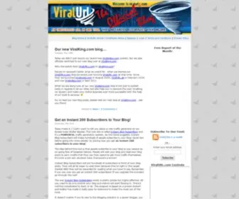 Viralurls.com(Official ViralURL Blog) Screenshot