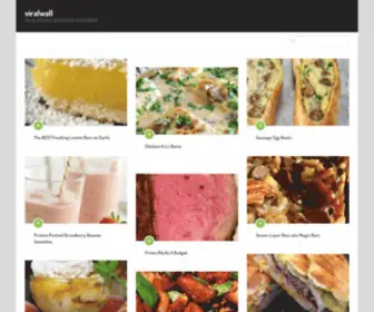 Viralwall.net(Food, friends, and recipe inspiration) Screenshot