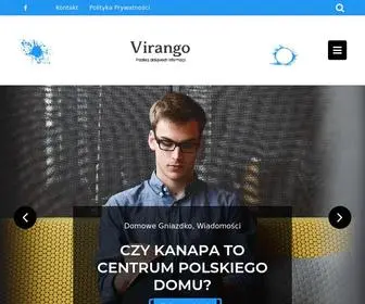 Virango.pl(Jest serwisem o wszystkim. Staramy się jak najczęściej publikować treści o tematyce) Screenshot