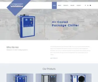 Viratcooling.com(Virat Cooling Systems) Screenshot