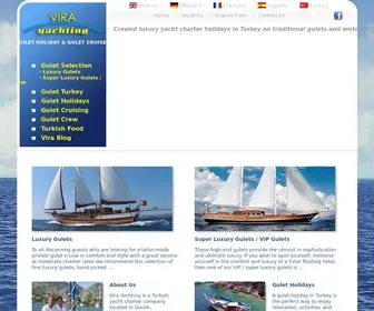 Virayachting.com(Vira Yachting) Screenshot