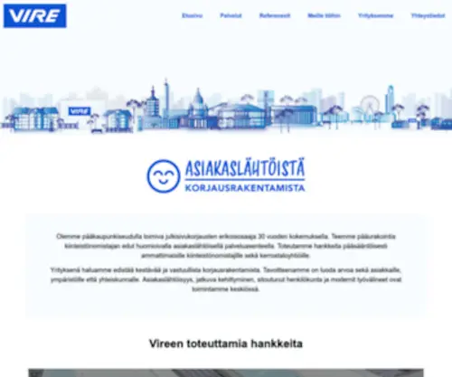 Vire.fi(Etusivu) Screenshot