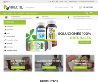 Virectil.es(Home) Screenshot