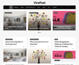 Virepost.com(Home) Screenshot