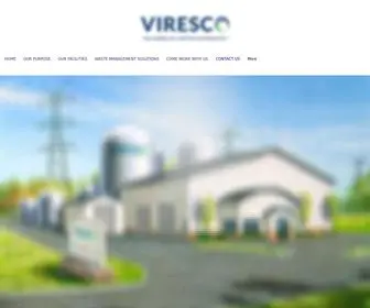 Virescoad.com(Viresco AD) Screenshot