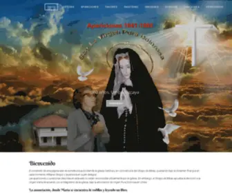 Virgendeumbe.org(Virgen de Umbe) Screenshot