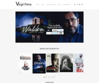 Virgilfilms.com(Virgil Films & Entertainment) Screenshot