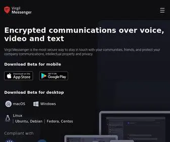 Virgil.net(Virgil Security Messenger) Screenshot
