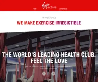 Virginactive.com(Virgin Active Corporate Website) Screenshot